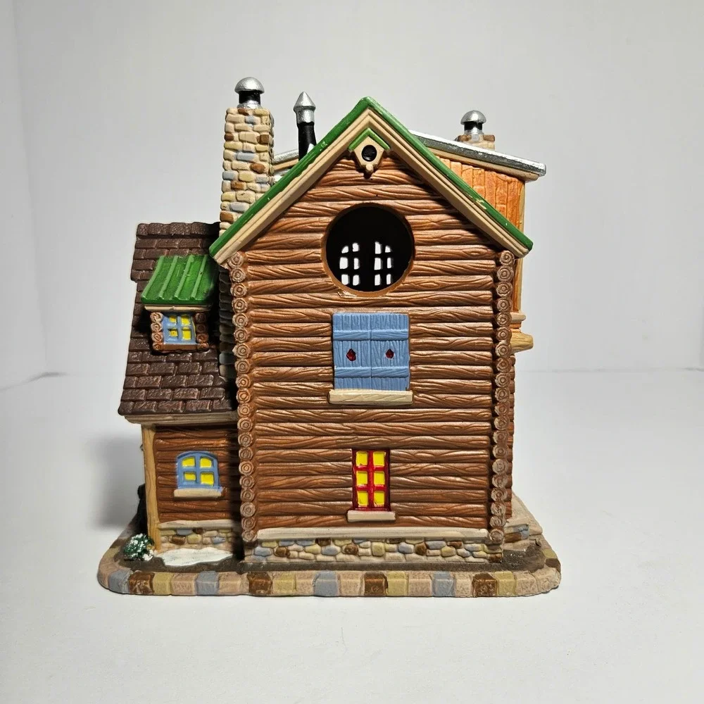 Lemax Signature Collection Cozy Cabin Lighted Building Michaels Exclusive 2010